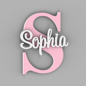 Personalized Nursery Name Sign