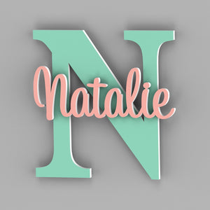 Personalized Nursery Name Sign