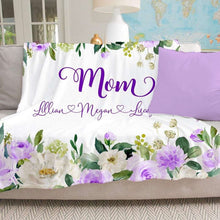 Load image into Gallery viewer, Personalized  Flora Blanket 09