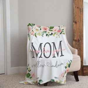 Personalized  Flora Blanket 12