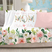 Load image into Gallery viewer, Personalized  Flora Blanket 03