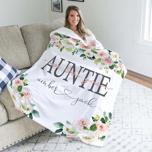 Personalized  Flora Blanket 14