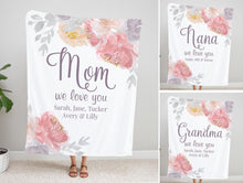 Load image into Gallery viewer, Personalized  Flora Blanket 31