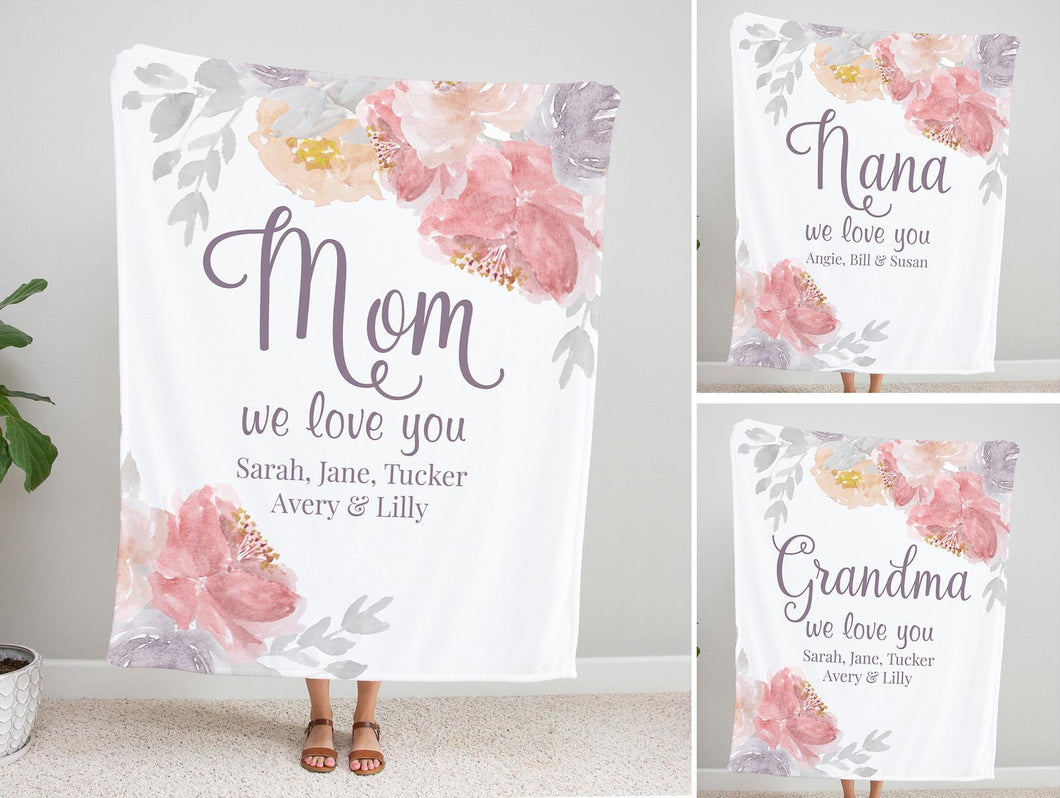 Personalized  Flora Blanket 31