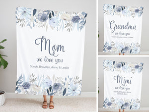 Personalized  Flora Blanket 39