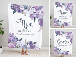Personalized  Flora Blanket 33