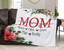 Load image into Gallery viewer, Personalized  Flora Blanket 25