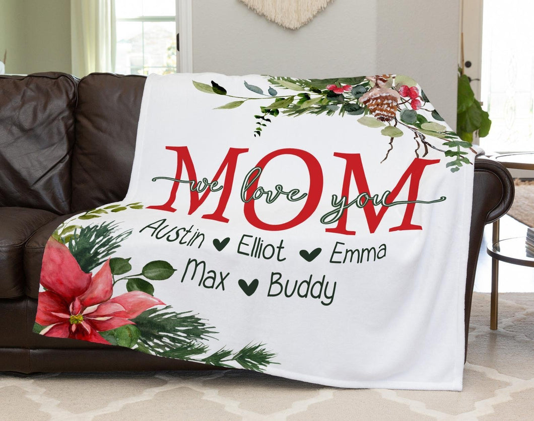 Personalized  Flora Blanket 25