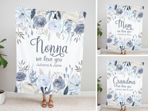 Personalized  Flora Blanket 27