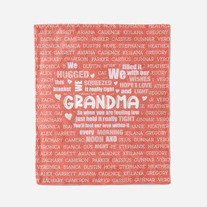 Personalized Family Blanket I03