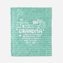 Load image into Gallery viewer, Personalized Family Blanket I03