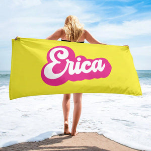 Personalized Beach Towels V22