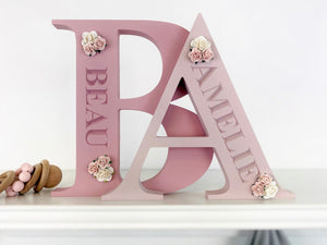 Personalized Wooden Letters With Name