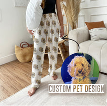 Load image into Gallery viewer, Custom Pet Portrait Pajama pants