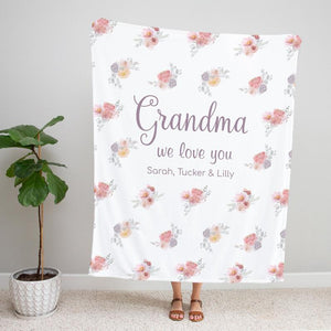 Personalized  Flora Blanket 37
