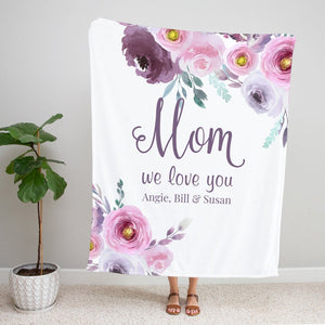 Personalized  Flora Blanket 30
