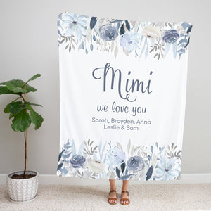 Personalized  Flora Blanket 39