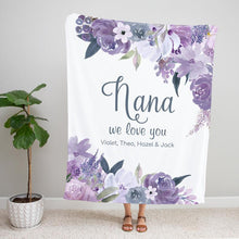 Load image into Gallery viewer, Personalized  Flora Blanket 33