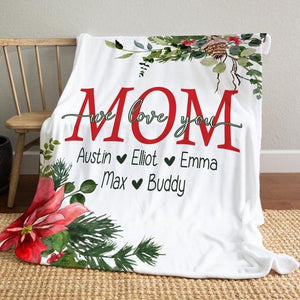 Personalized  Flora Blanket 25