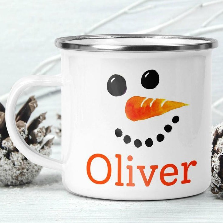 Personalized Kids Mug06 - Snowman