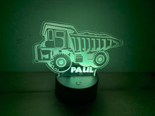 Load image into Gallery viewer, Custom Truck Night Lights with Name / 7 Color Changing LED Lamp III19