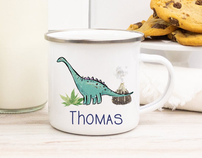 Personalized Cartoon Dinosaur Mug I05