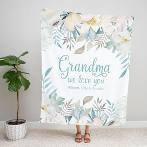 Personalized  Flora Blanket 29