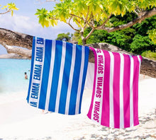 Load image into Gallery viewer, Personalized Beach Towels V12