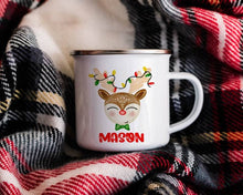 Load image into Gallery viewer, Personalized Christmas Mug II07-Reindeer