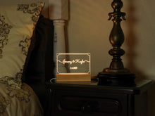 Load image into Gallery viewer, Personalized Engraved Acrylic Light Up Sign - 06
