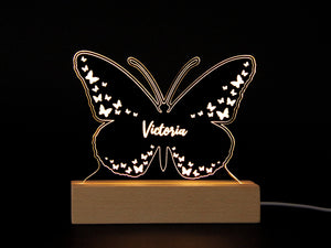 Personalized Engraved Acrylic Light Up Sign - 04