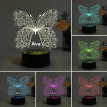 Load image into Gallery viewer, Custom Night Lights V11 Butterfly