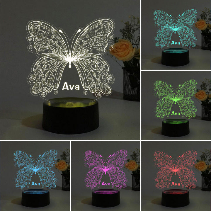 Custom Night Lights V11 Butterfly